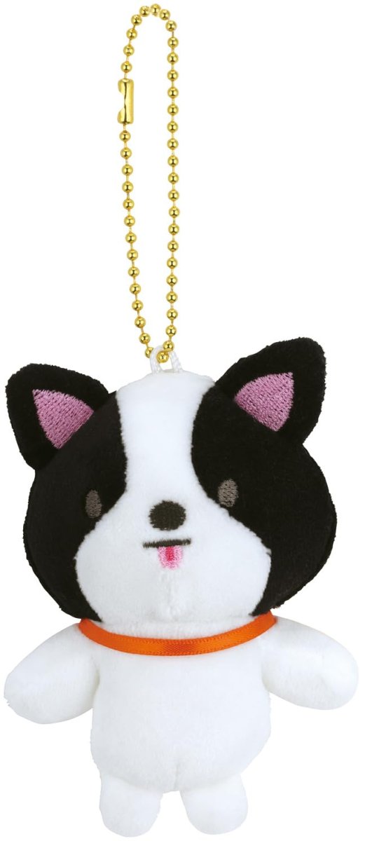 画像1: スケーター（Ｓｋａｔｅｒ） ぬいぐるみ マスコット キーホルダー ボールチェーン ぱぷぱぷぱぴー フレンチブルドッグ 犬 ＺＮＫＨ１?Ａ (1)