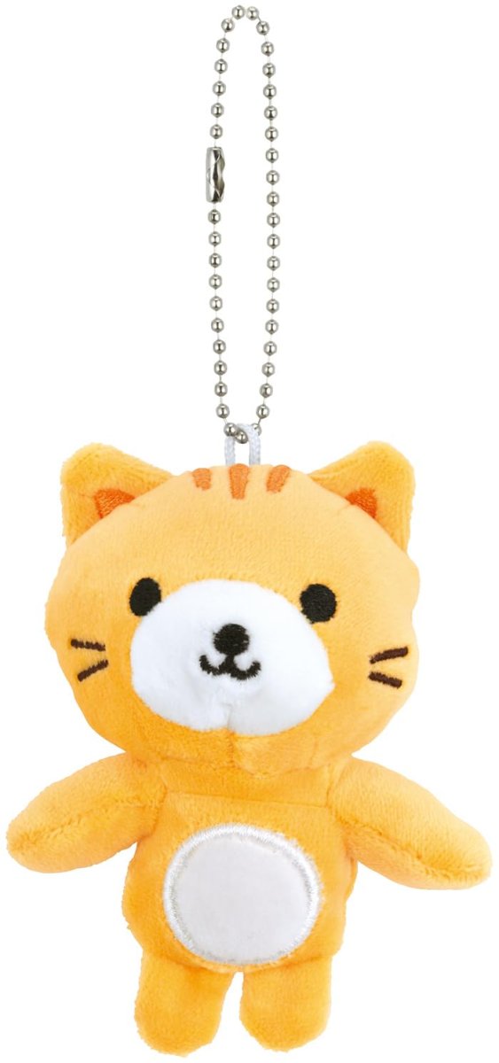 画像1: スケーター（Ｓｋａｔｅｒ） ぬいぐるみ マスコット キーホルダー ボールチェーン にゃ?にゃ とらまる 猫 ＺＮＫＨ１?Ａ (1)