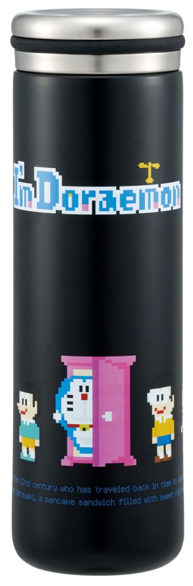 画像1: スケーター（Ｓｋａｔｅｒ） ステンレス マグ ボトル 水筒 ４５０ｍｌ 保温 保冷 真空二重構造 ドラえもん ドット ＳＴＸ５?Ａ (1)