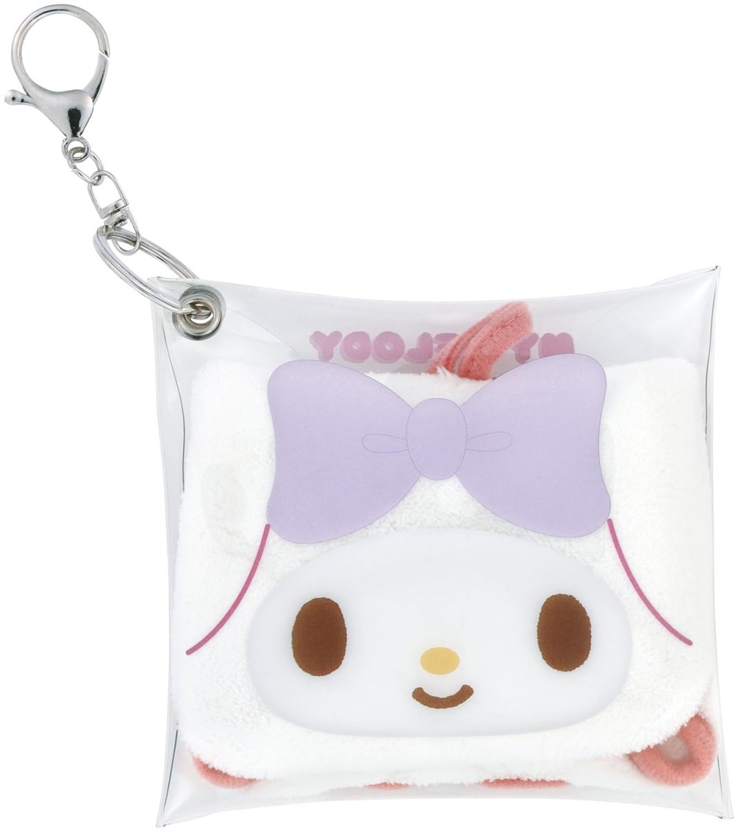 画像1: スケーター（Ｓｋａｔｅｒ） パペット風 おしぼり セット ２０×２０ｃｍ ループ付 サンリオ マイメロディ ＺＰＯ１?Ａ (1)