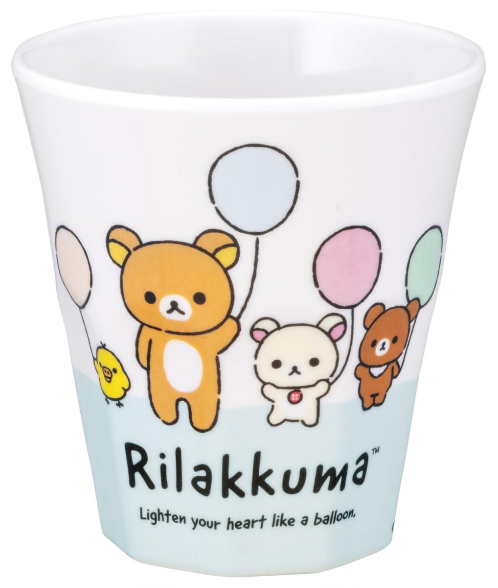 画像1: スケーター（Ｓｋａｔｅｒ） タンブラー ２７０ｍｌ メラミン コップ メラミン 子供 割れない コップ リラックマ ふわっと風船?Ｂ ＭＴＢ２ (1)