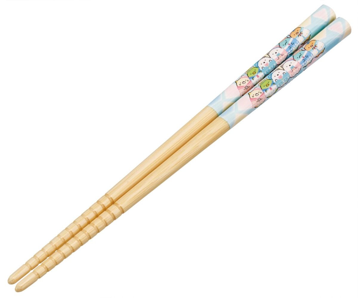 画像1: スケーター（Ｓｋａｔｅｒ） 竹箸 箸 １６．５ｃｍ 日本製 すみっコぐらし しろくまふるさと 女の子 ＡＮＴ２?Ａ (1)