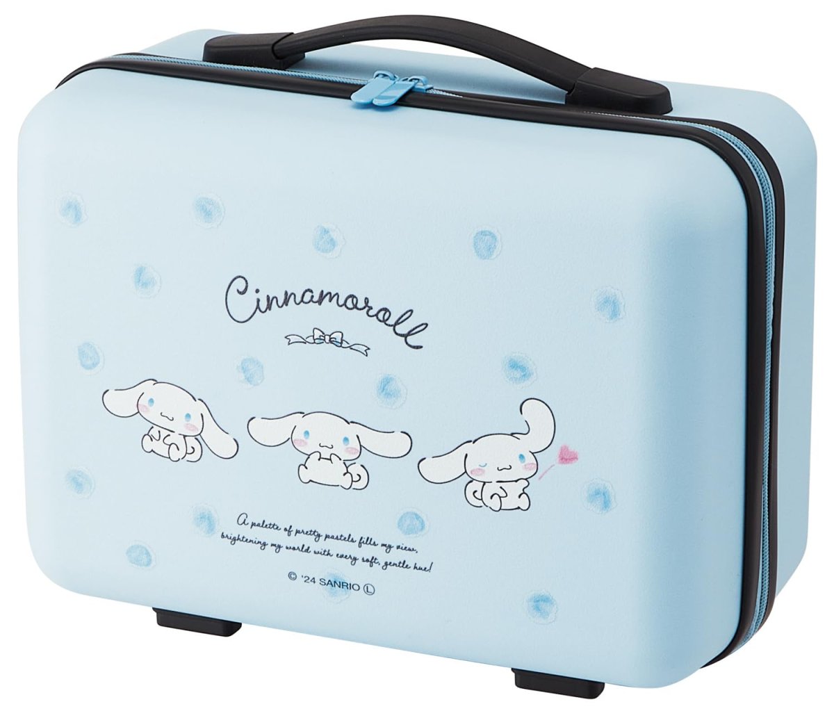 画像1: スケーター（Ｓｋａｔｅｒ） ハード キャリーオンケース 底足付 メッシュポケット付 １５Ｌ サンリオ シナモロール 水彩コスメ ＴＣＯＣ１５?Ａ (1)