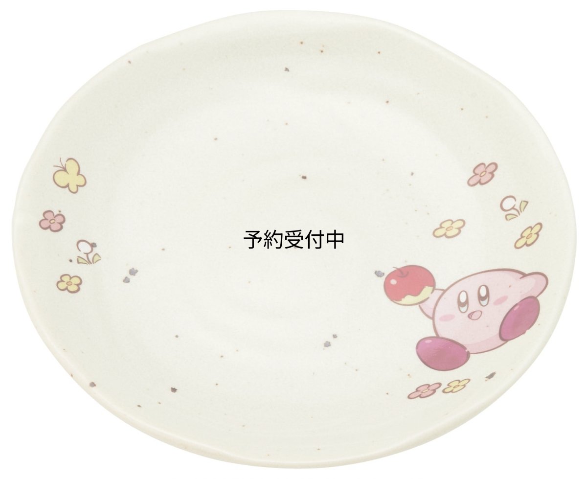 画像1: スケーター（Ｓｋａｔｅｒ） 美濃焼 小皿 １３．２ｃｍ 星のカービィ ピクニック ＣＨＭＤ１ (1)