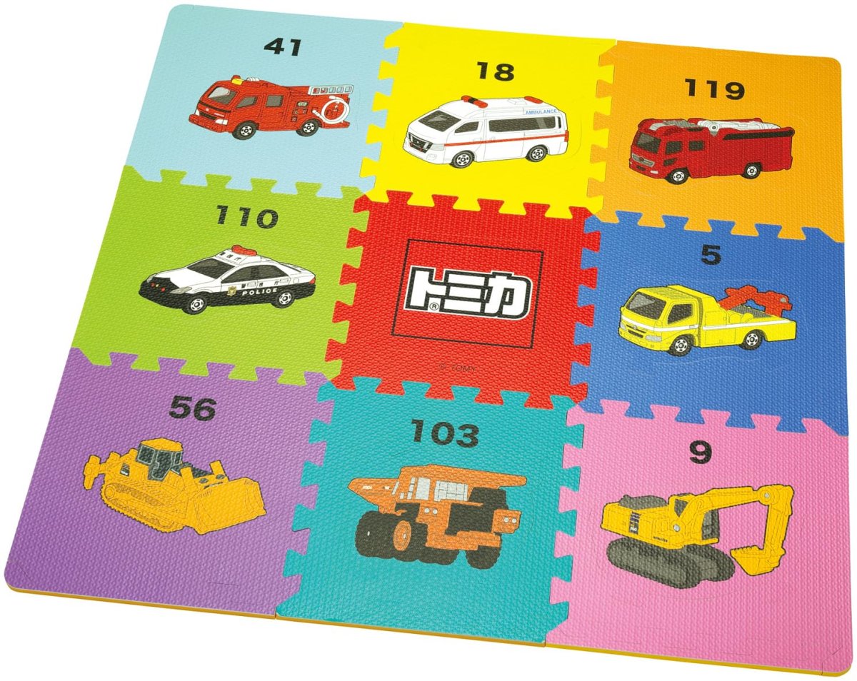 画像1: スケーター（Ｓｋａｔｅｒ） パズル マット ９枚入り フロア 床 シート 玩具 キッズ トミカ 男の子 ＩＰＺＭ１?Ａ (1)