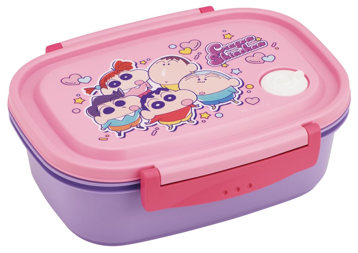 画像1: スケーター（Ｓｋａｔｅｒ） 弁当箱 ラク軽 軽い ランチボックス Ｌサイズ ７２０ｍｌ レンジ対応 日本製 クレヨンしんちゃん ２５ ＸＰＭ５?Ａ (1)