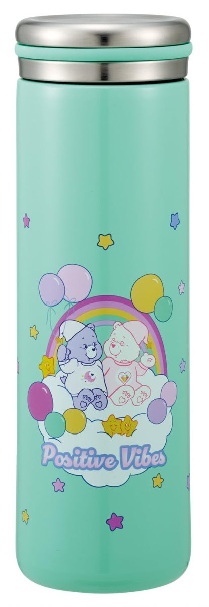 画像1: スケーター（Ｓｋａｔｅｒ） ステンレス マグボトル 水筒 ４５０ｍｌ 保温 保冷 真空二重構造 Ｃａｒｅ Ｂｅａｒｓ ケアベア ＳＴＸ５?Ａ (1)