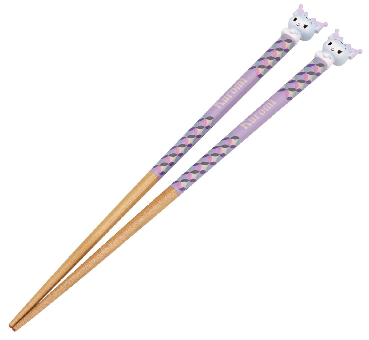 画像1: スケーター（Ｓｋａｔｅｒ） 塗箸 ２１ｃｍ マスコット付 サンリオ クロミ 子 ＡＮＤ４５?Ａ (1)