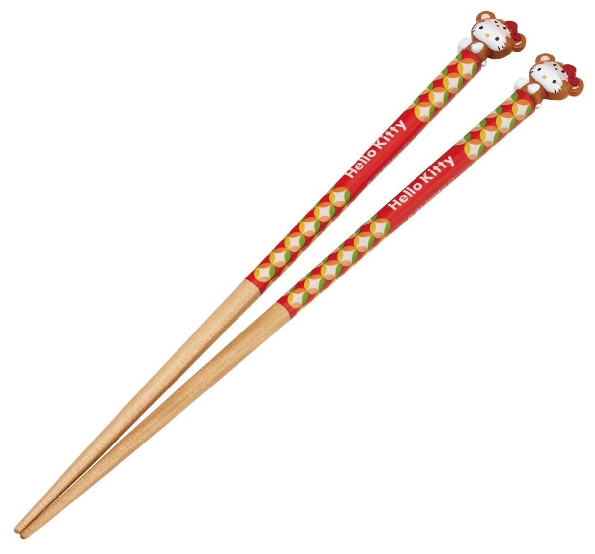 画像1: スケーター（Ｓｋａｔｅｒ） 塗箸 ２１ｃｍ マスコット付 サンリオ ハローキティ 申 ＡＮＤ４５?Ａ (1)