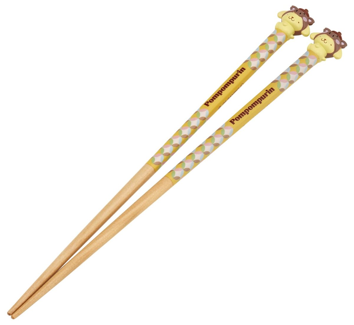 画像1: スケーター（Ｓｋａｔｅｒ） 塗箸 ２１ｃｍ マスコット付 サンリオ ポムポムプリン 亥 ＡＮＤ４５?Ａ (1)