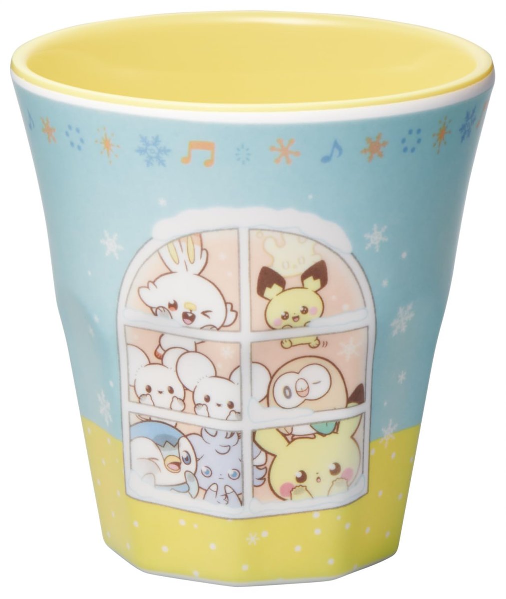 画像1: スケーター（Ｓｋａｔｅｒ） 子供用 メラミン タンブラー ２７０ｍｌ ポケモン ポケピース Ａ 男の子 女の子 ＭＴＢ２?Ａ (1)