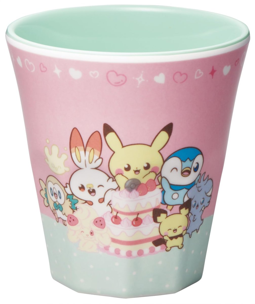 画像1: スケーター（Ｓｋａｔｅｒ） 子供用 メラミン タンブラー ２７０ｍｌ ポケモン ポケピース Ｂ 男の子 女の子 ＭＴＢ２?Ａ (1)