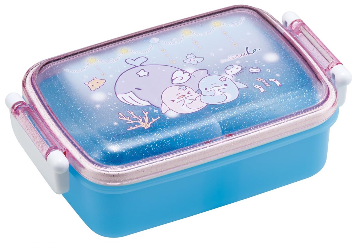 画像1: スケーター（Ｓｋａｔｅｒ） お弁当箱 子供用 ４５０ｍｌ ふわっと盛れるドーム型ふた ランチボックス １段 日本製 みいるか 女の子 ＲＢＦ３ＡＮＡＧ?Ａ (1)