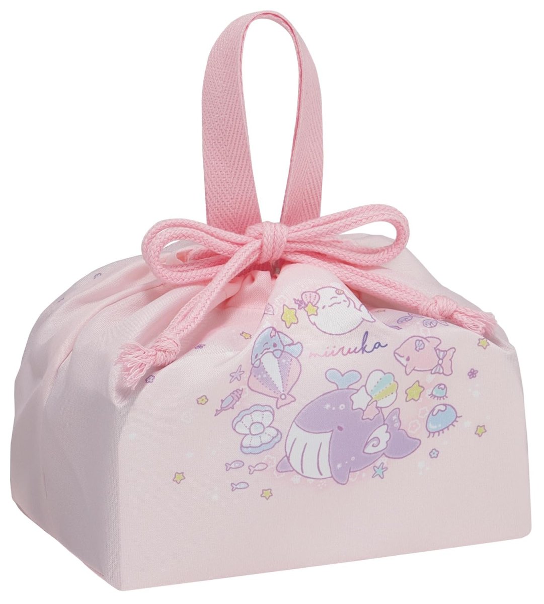 画像1: スケーター（Ｓｋａｔｅｒ） 子供用 ランチ 巾着 弁当 袋 日本製 キッズ みいるか 女の子 ＫＢ７Ｓ?Ａ (1)