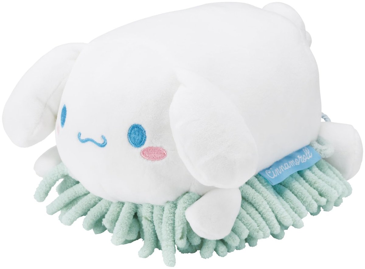 画像1: スケーター（Ｓｋａｔｅｒ） ぬいぐるみ モップ 掃除 清掃 用品 グッズ サンリオ シナモロール ＺＮＭＰ１ (1)