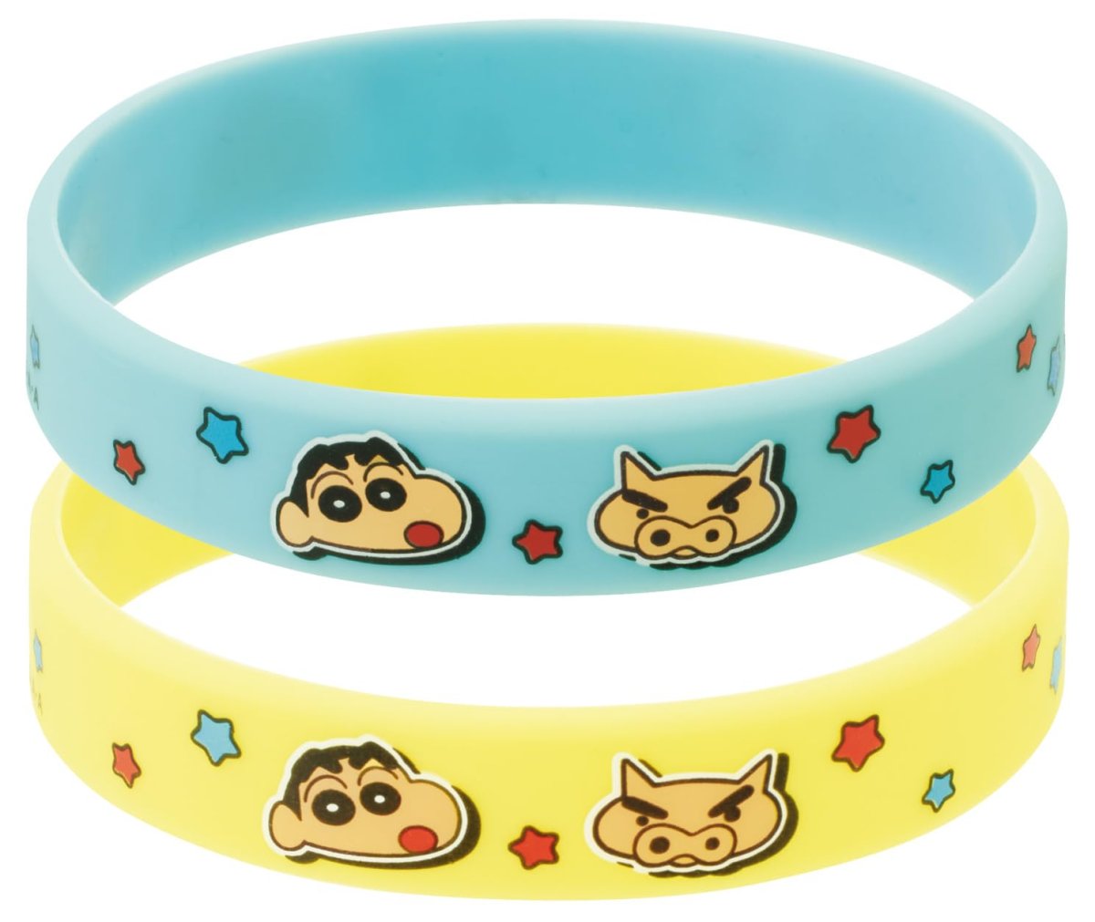 画像1: スケーター（Ｓｋａｔｅｒ） シリコーン 虫よけ リング ２個入 虫除け 対策 クレヨンしんちゃん ＺＭＹＲ１?Ａ (1)