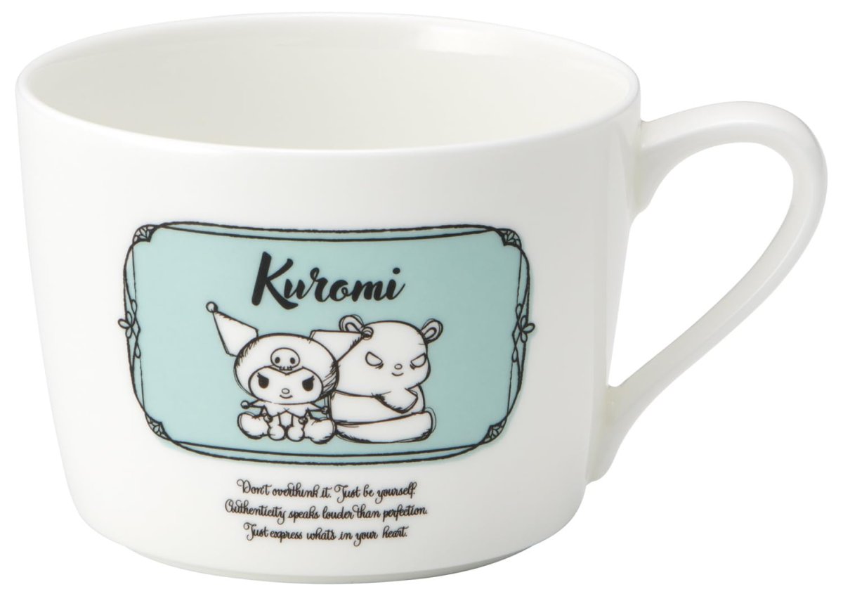 画像1: スケーター（Ｓｋａｔｅｒ） マグ カップ 小 ２７０ｍｌ 食洗機対応 ＮＡＲＵＭＩ ボーンチャイナ 鳴海製陶 日本製 サンリオ クロミ ドローイング ＣＢＭＧ２７?Ａ (1)