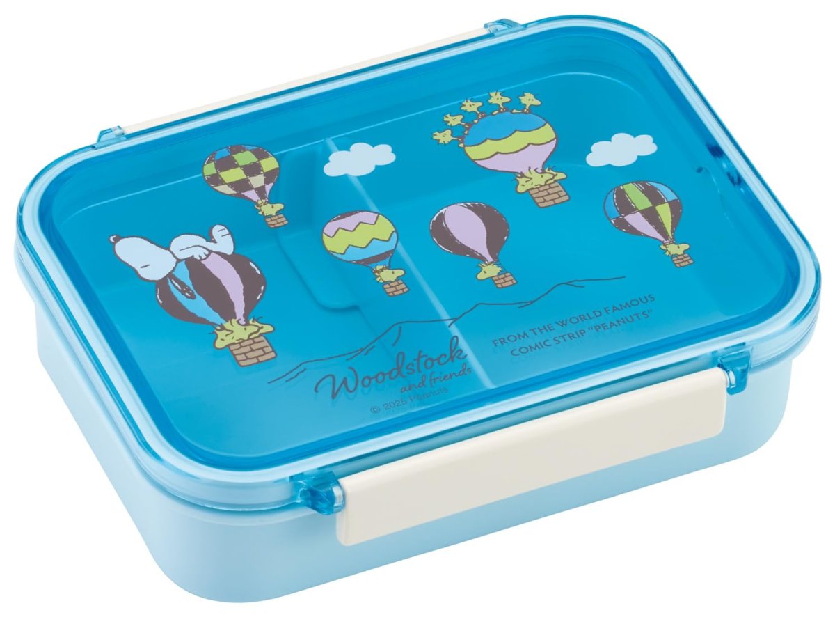 画像1: スケーター（Ｓｋａｔｅｒ） 弁当箱 保存 容器 ５５０ｍｌ タイトウェア 食洗機対応 日本製 スヌーピー ウッドストック トラベル ＰＭ４ＣＡ?Ａ (1)