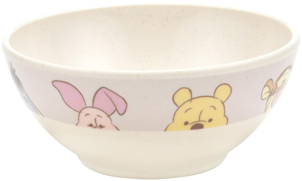 画像1: スケーター（Ｓｋａｔｅｒ） メラミン 茶碗 バンブーファイバー ２１０ｍｌ 食洗機対応 ディズニー くまのプーさん Ｍ３２Ｂ?Ａ (1)