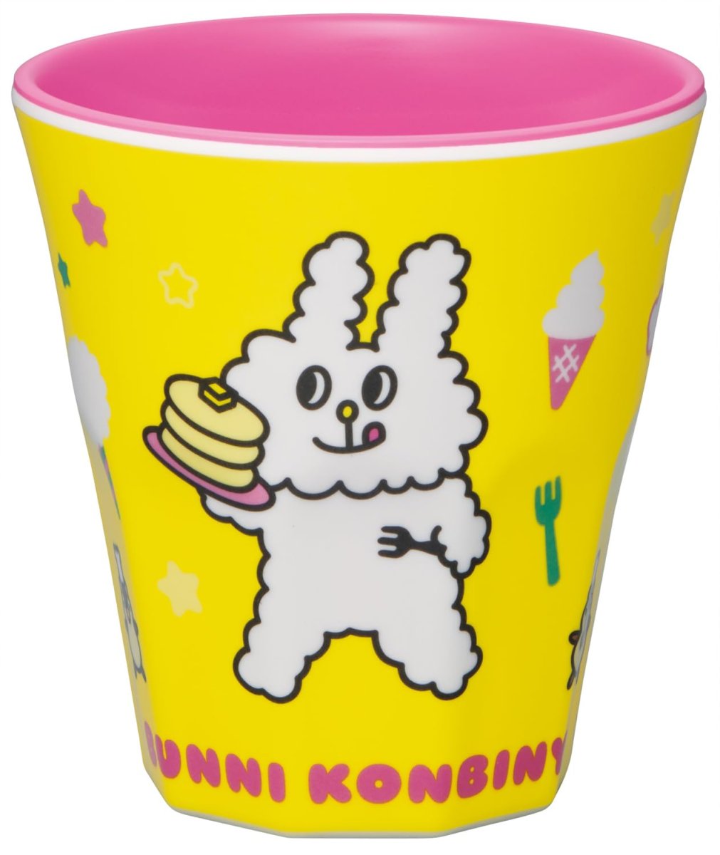 画像1: スケーター（Ｓｋａｔｅｒ） 子供用 タンブラー ２７０ｍｌ メラミン コップ バニーコンビニ ＭＴＢ２?Ａ (1)