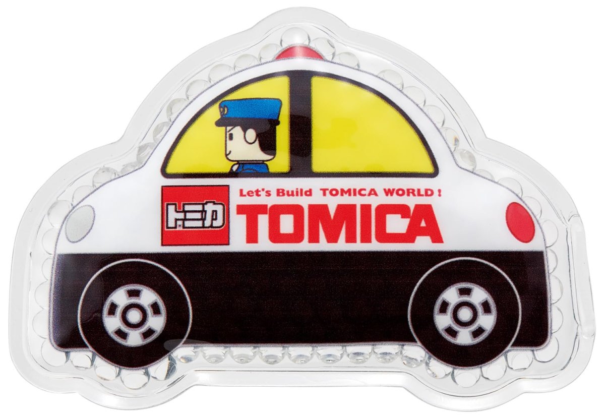 画像1: スケーター（Ｓｋａｔｅｒ） ビーズ 保冷剤 ミニ 保冷材 直径１０ｃｍ お弁当 トミカ 男の子 ＣＬＢ１?Ａ (1)