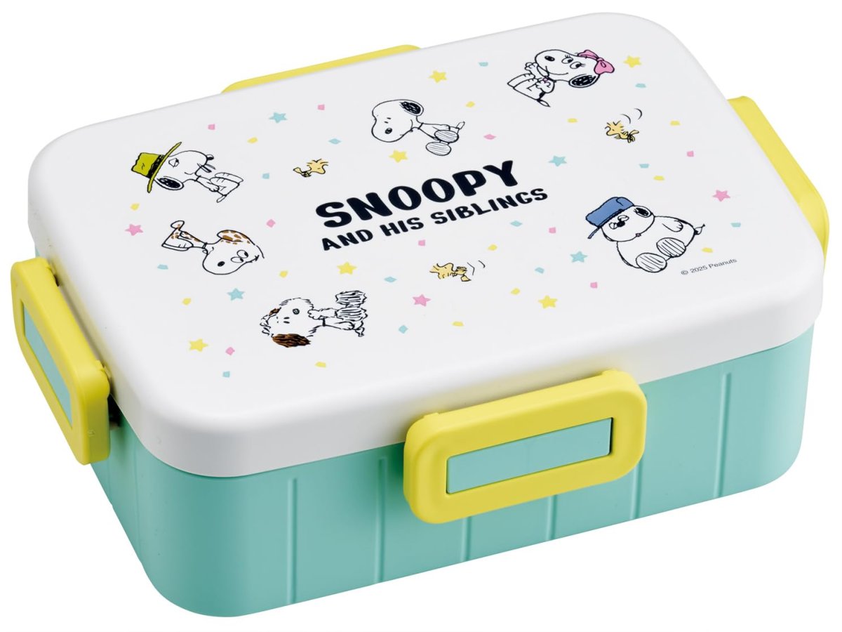 画像1: スケーター（Ｓｋａｔｅｒ） 弁当箱 女性用 ４点ロック 抗菌 ランチボックス ６５０ｍｌ 食洗機対応 汁漏れしにくい 日本製 スヌーピー バルーン ＹＺＦＬ７ＡＧ?Ａ (1)