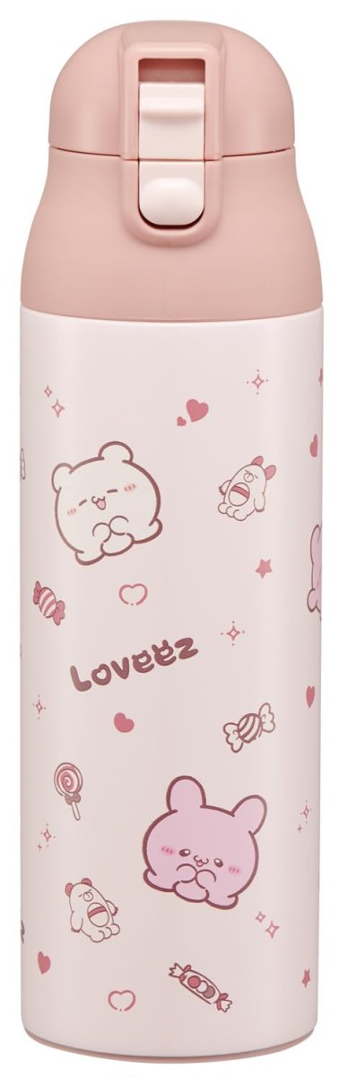 画像1: スケーター（Ｓｋａｔｅｒ） マグボトル ５００ｍｌ 保温 保冷 ステンレス 水筒 らぶいーず ＳＤＰＣ５?Ａ (1)