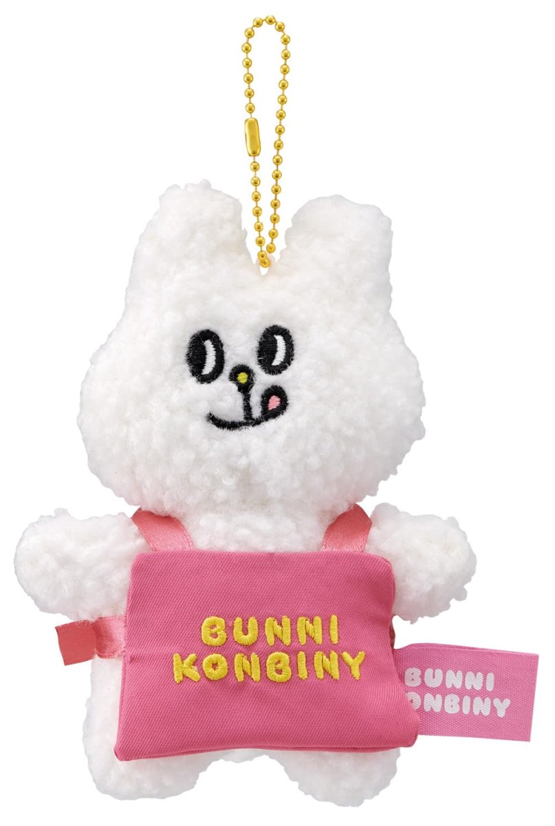 画像1: スケーター（Ｓｋａｔｅｒ） ぬいぐるみ マスコット キーホルダー ボールチェーン バニーコンビニ マヨくん ＺＮＫＨ１?Ａ (1)