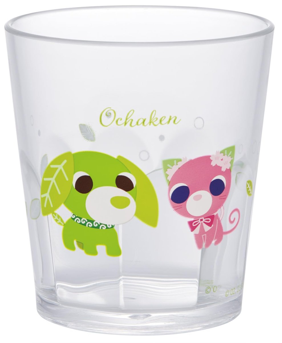 画像1: スケーター（Ｓｋａｔｅｒ） コップ ２８０ｍｌ プラスチック アクリル 食洗機対応 日本製 お茶犬 ＫＳＡ４Ｊ?Ａ (1)