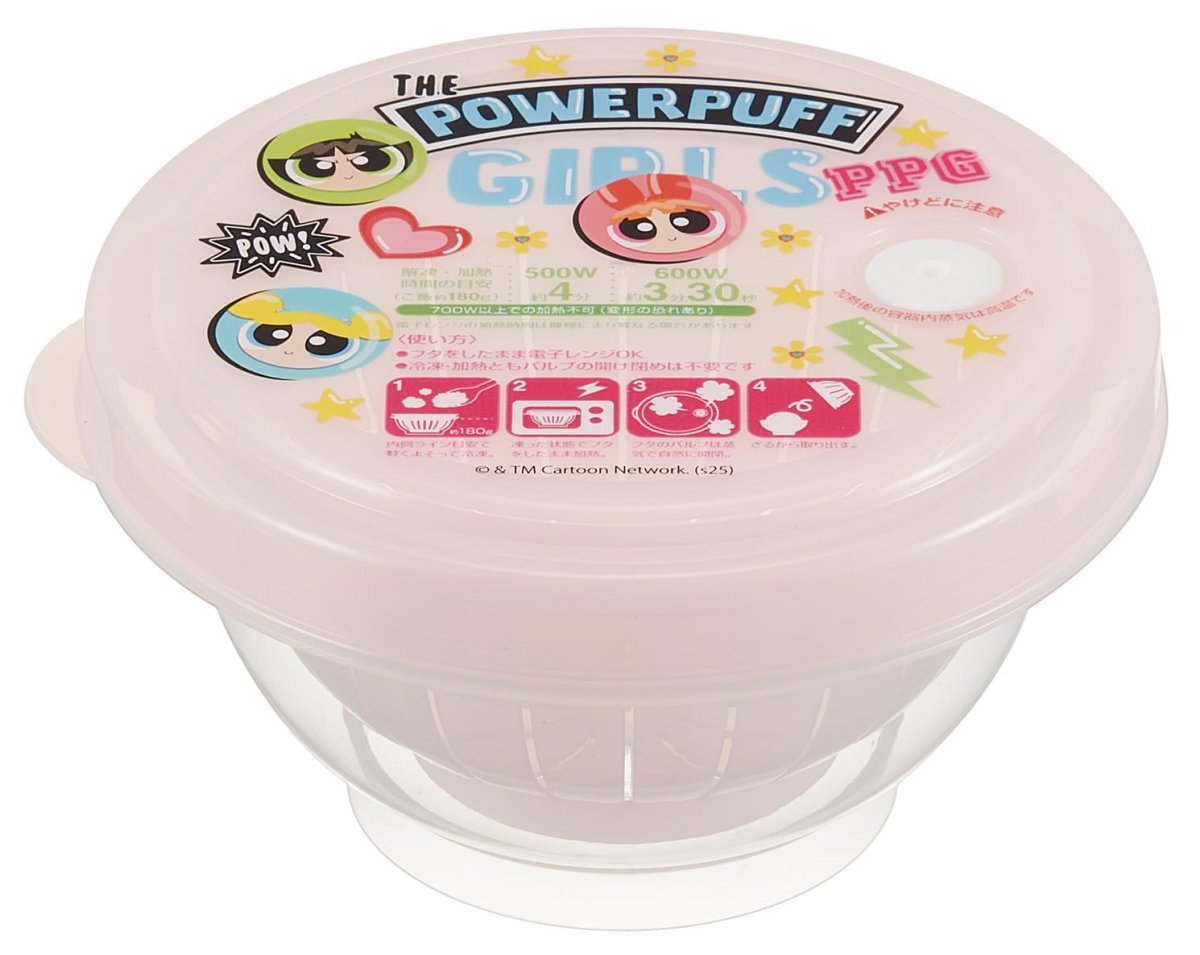 画像1: スケーター（Ｓｋａｔｅｒ） 薄肉 ごはん 冷凍 保存容器 Ｓ ２７０ｍｌ 日本製 パワーパフガールズ ＲＧＯ１?Ａ (1)