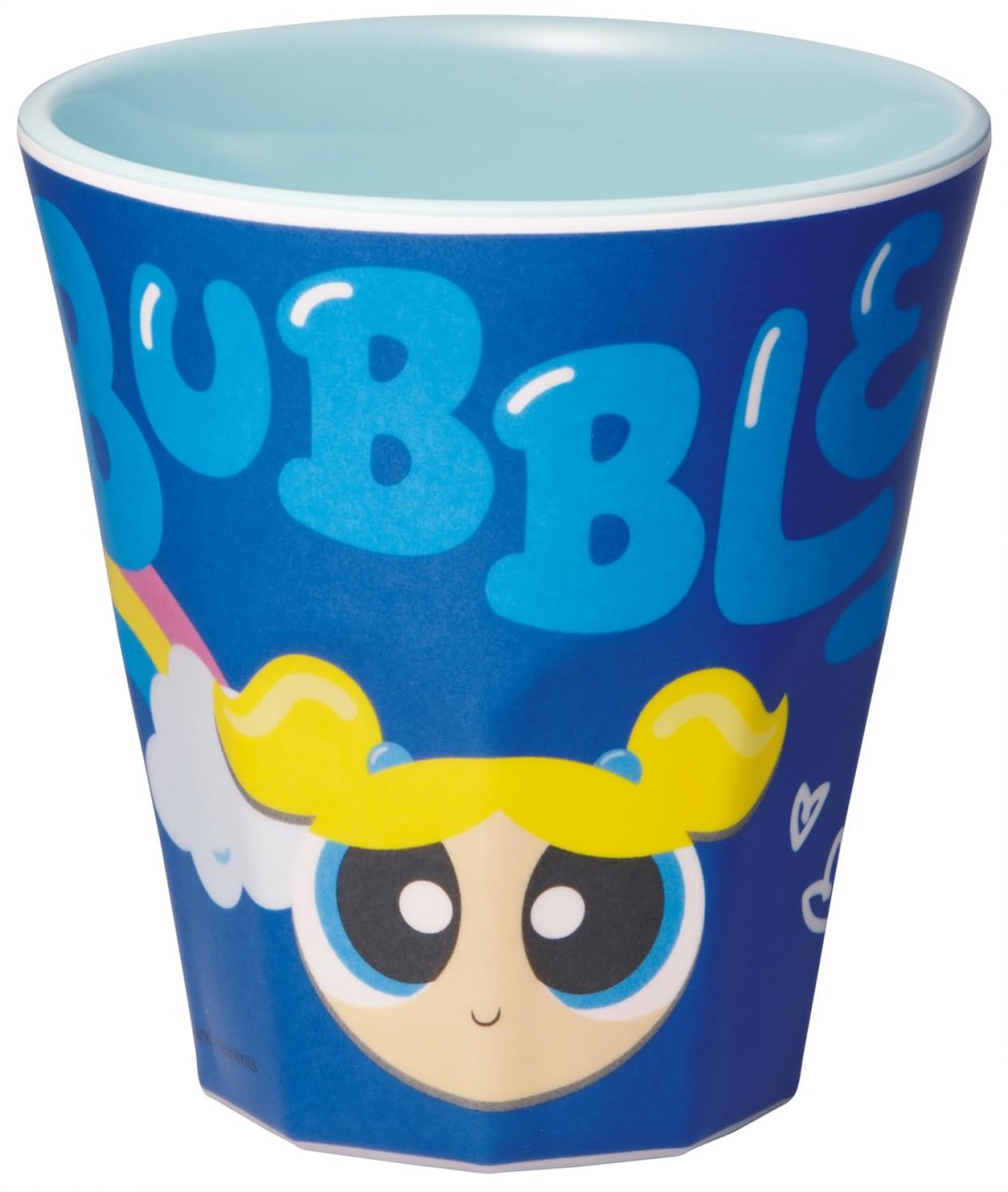 画像1: スケーター（Ｓｋａｔｅｒ） 子供用 タンブラー ２７０ｍｌ メラミン コップ パワーパフガールズ バブルス ＭＴＢ２?Ａ (1)