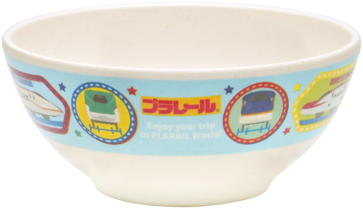 画像1: スケーター（Ｓｋａｔｅｒ） メラミン 茶碗 バンブーファイバー ２１０ｍｌ 食洗機対応 プラレール 男の子 Ｍ３２Ｂ?Ａ (1)