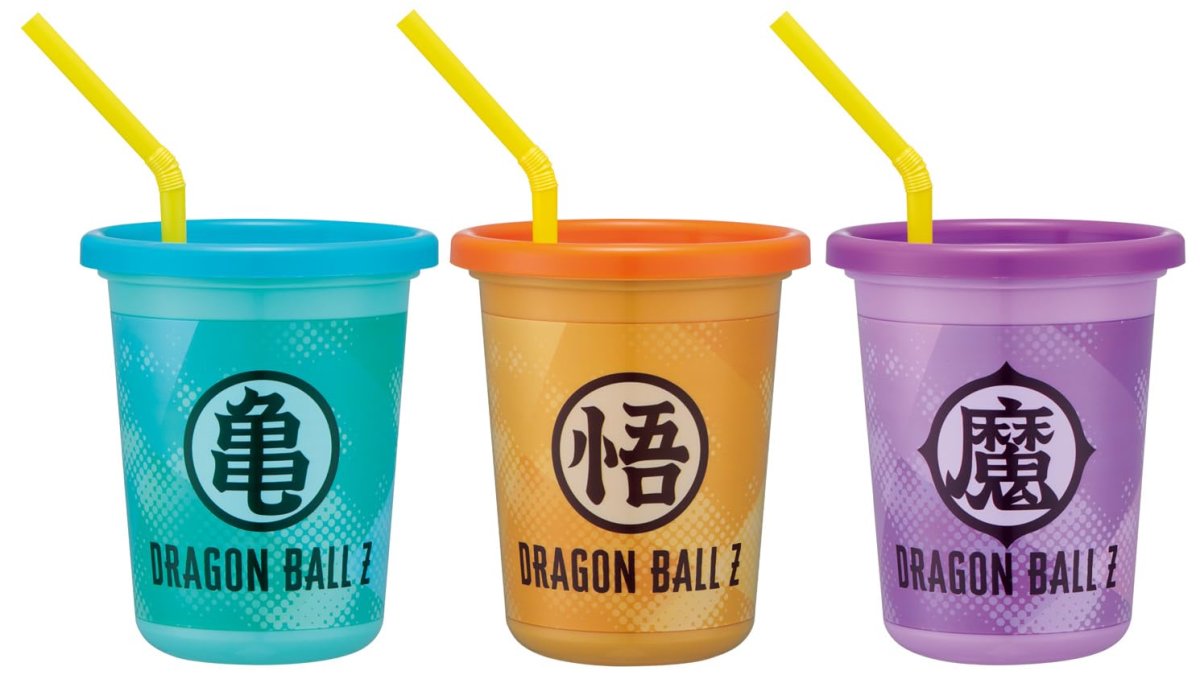 画像1: スケーター（Ｓｋａｔｅｒ） ストロー付 タンブラー ３個セット ３２０ｍｌ 日本製 ドラゴンボール Ｚ 男の子 ＳＩＨ３ＳＴ?Ａ (1)