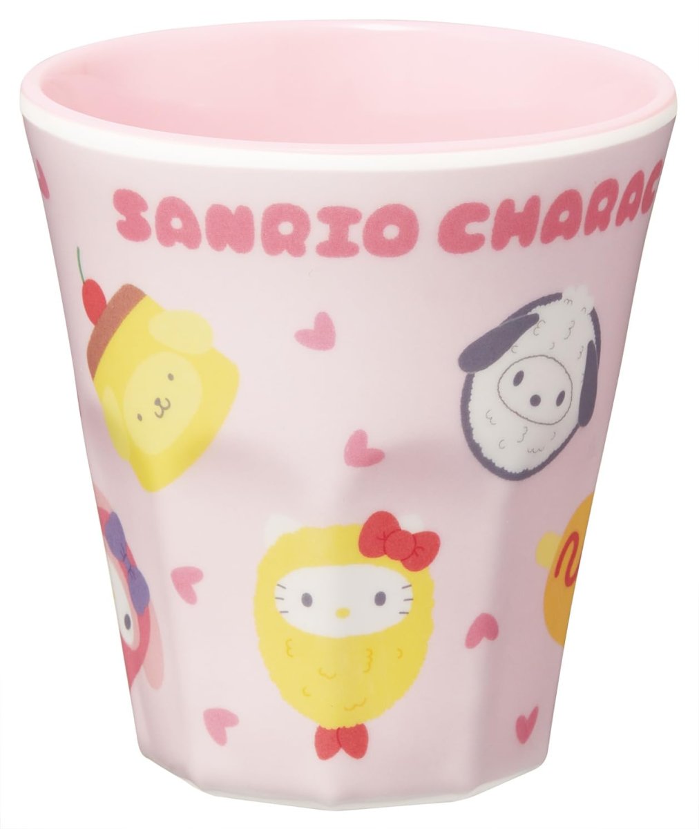 画像1: スケーター（Ｓｋａｔｅｒ） 子供用 タンブラー ２７０ｍｌ メラミン コップ サンリオ キャラクターズ なりきり食べ物 ＭＴＢ２?Ａ (1)