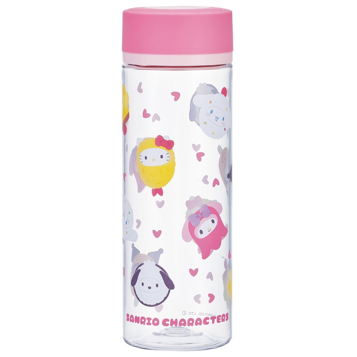 画像1: スケーター（Ｓｋａｔｅｒ） 直飲み ウォーターボトル ４００ｍｌ 水筒 サンリオ オールスターズ なりきり食べ物 ＰＤＣ４?Ａ (1)