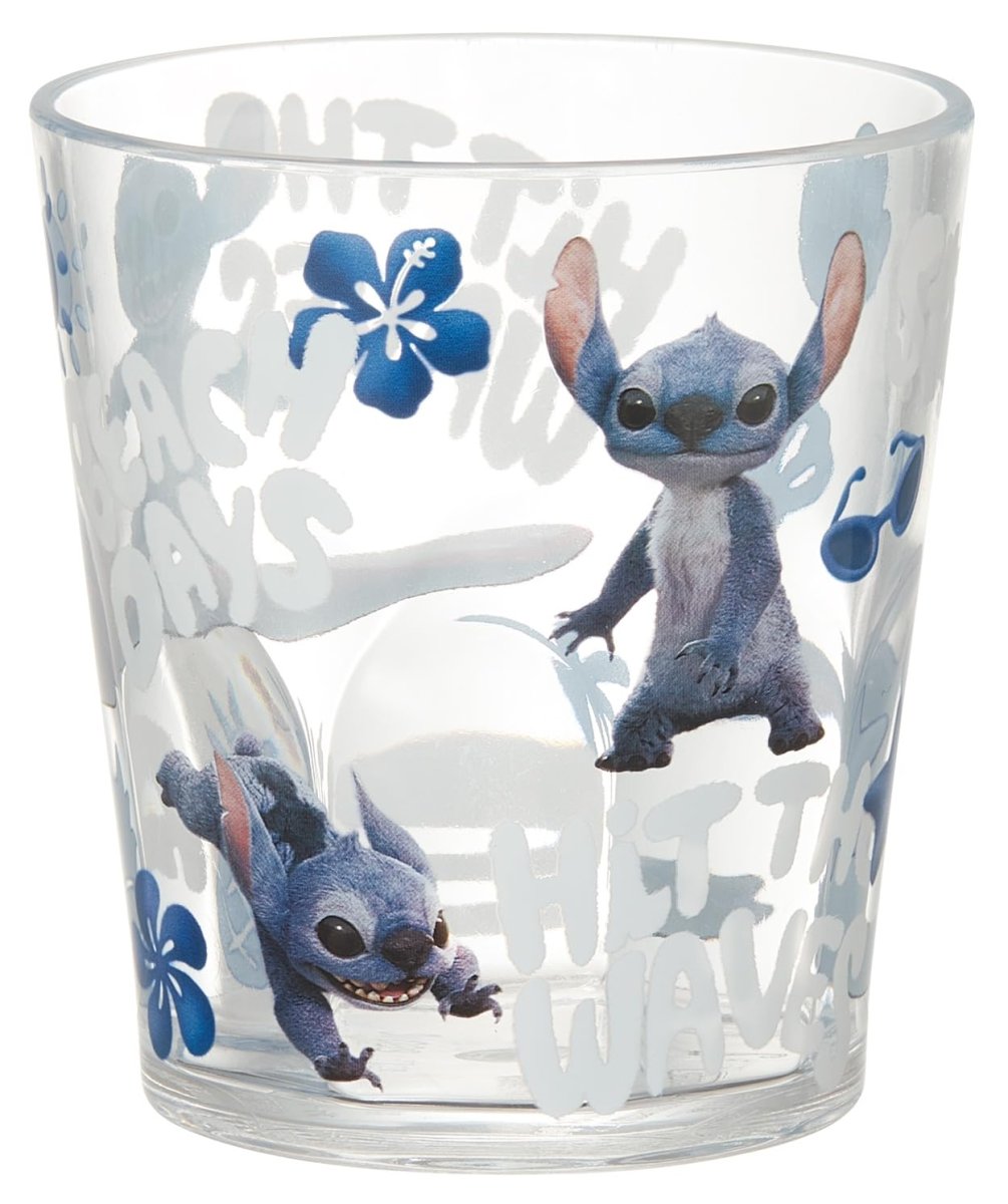 画像1: スケーター（Ｓｋａｔｅｒ） アクリル コップ ２８０ｍｌ ディズニー リロ＆スティッチ ＫＳＡ４?Ａ (1)