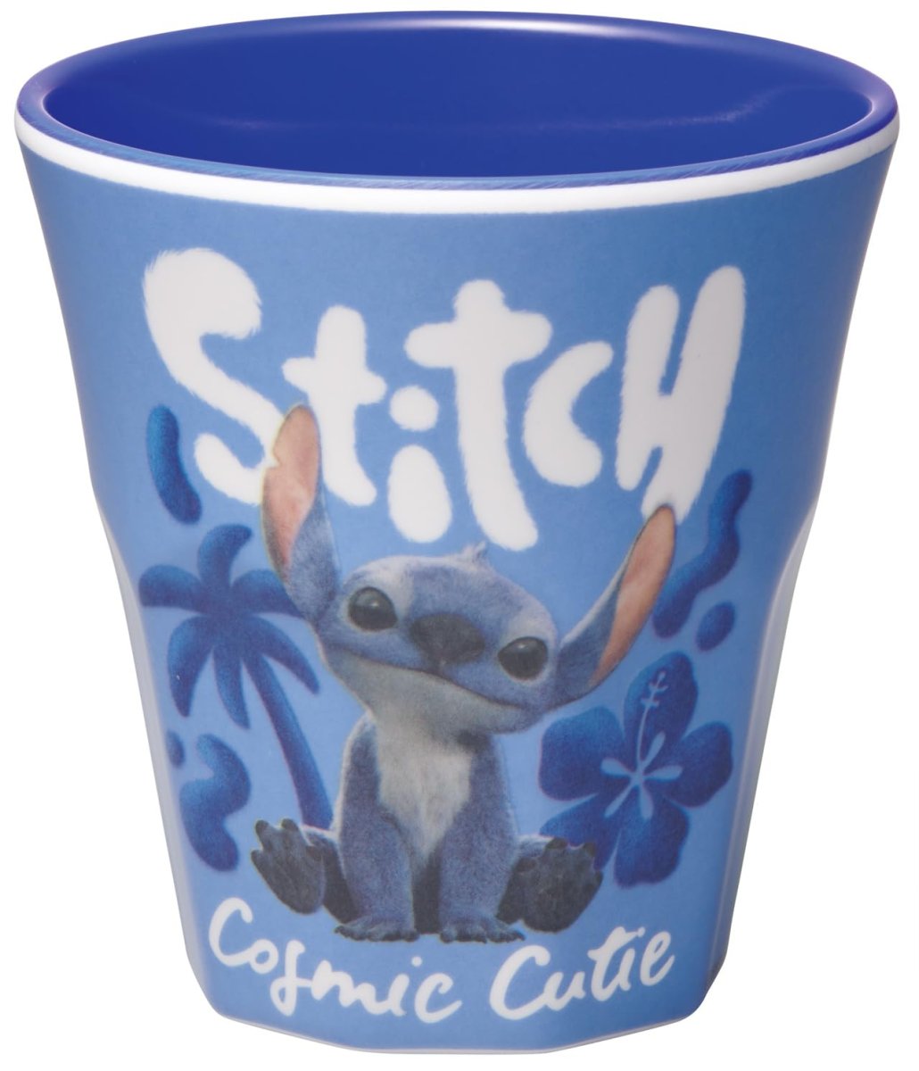 画像1: スケーター（Ｓｋａｔｅｒ） 子供用 タンブラー ２７０ｍｌ メラミン コップ ディズニー リロ＆スティッチ ＭＴＢ２?Ａ (1)