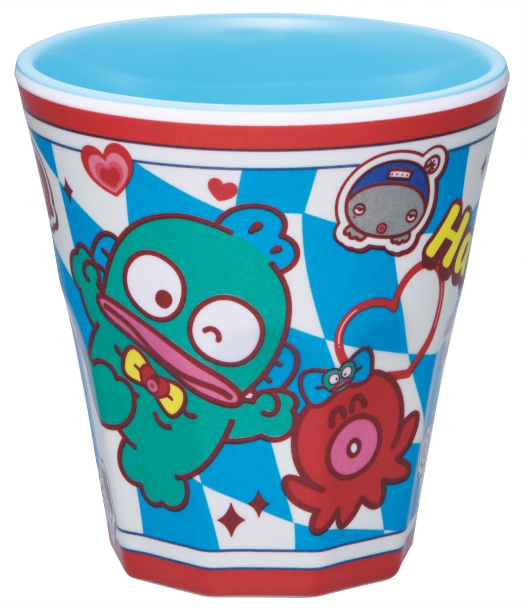 画像1: スケーター（Ｓｋａｔｅｒ） 子供用 タンブラー ２７０ｍｌ メラミン コップ サンリオ ハンギョドン パーティー Ｂ柄 ＭＴＢ２?Ａ (1)