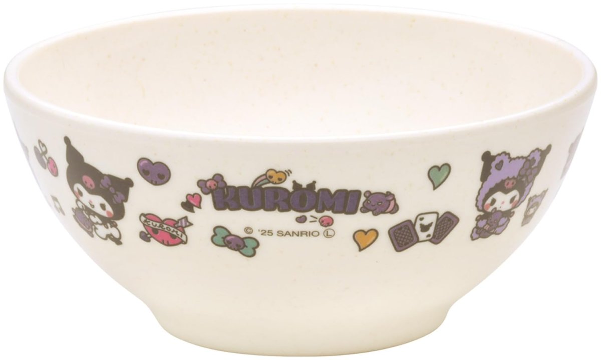 画像1: スケーター（Ｓｋａｔｅｒ） メラミン 茶碗 バンブーファイバー ２１０ｍｌ 食洗機対応 サンリオ クロミ 大好きな日々 Ｍ３２Ｂ?Ａ (1)
