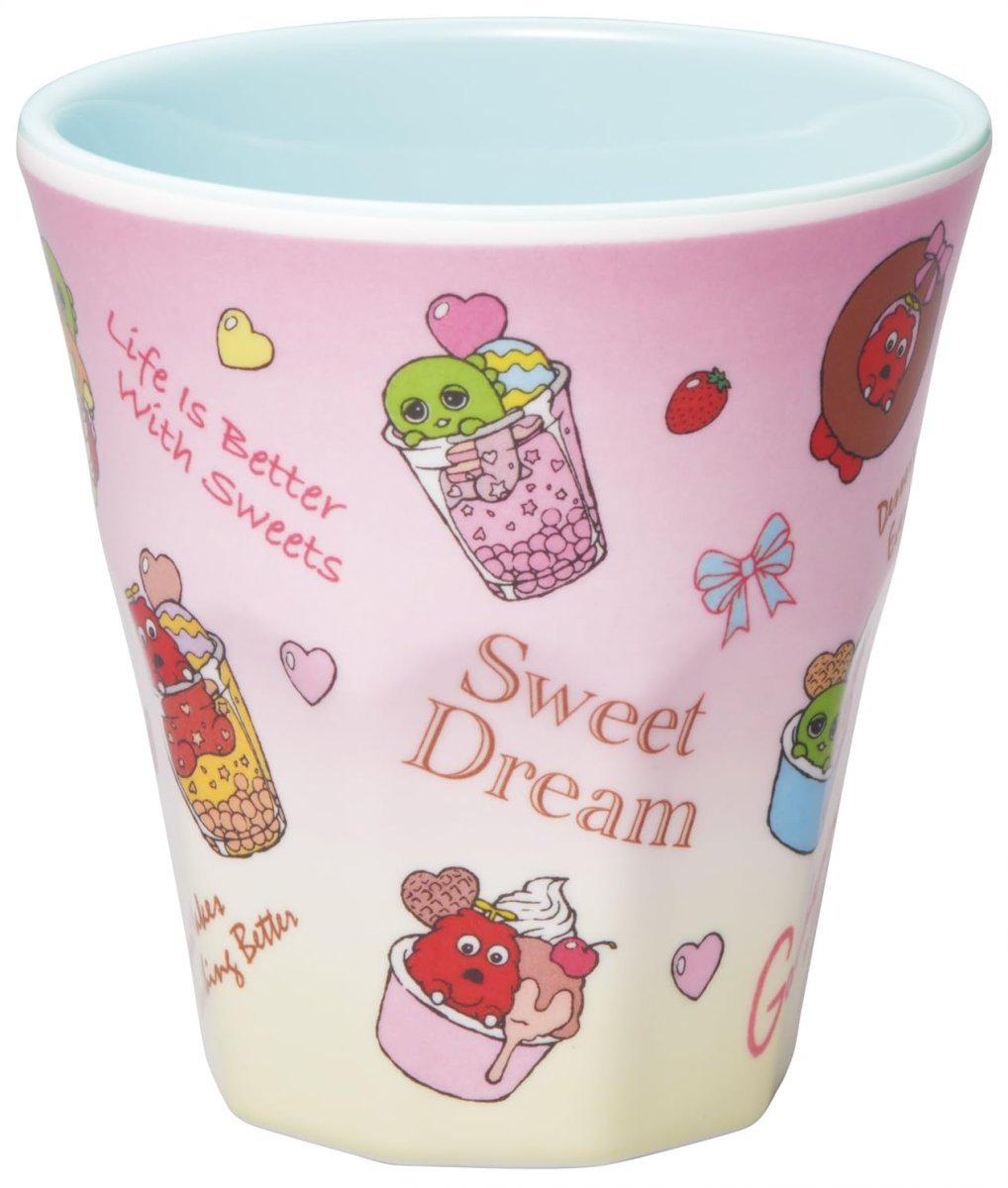 画像1: スケーター（Ｓｋａｔｅｒ） 子供用 メラミン タンブラー ２７０ｍｌ ガチャピン＆ムック ＳＷＥＥＴＳ Ｂ 男の子 女の子 ＭＴＢ２?Ａ (1)