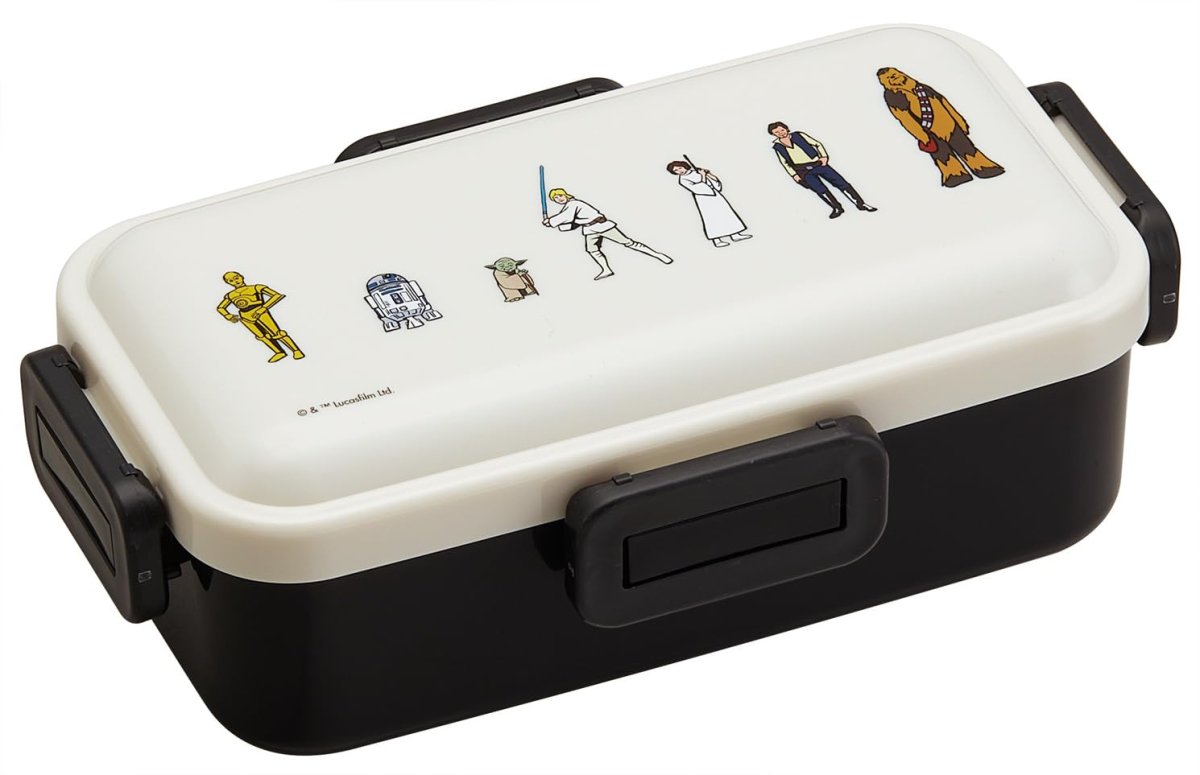 画像1: スケーター（Ｓｋａｔｅｒ） 弁当箱 ５３０ｍｌ １段 女性 日本製 汁漏れしにくい４点ロック ランチボックス 食洗機対応 レンジ対応 ディズニー ＳＴＡＲ ＷＡＲＳ スターウォーズ 反乱 ＰＦＬＢ６ＡＧ?Ａ (1)