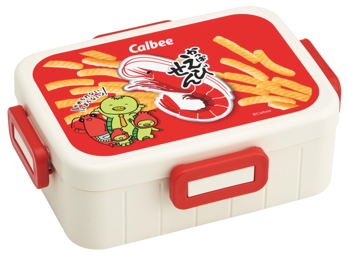 画像1: スケーター（Ｓｋａｔｅｒ） 大人用 弁当箱 ４点ロック ランチボックス ６５０ｍｌ 食洗機対応 日本製 お菓子シリーズ かっぱえびせん ＹＺＦＬ７?Ａ (1)