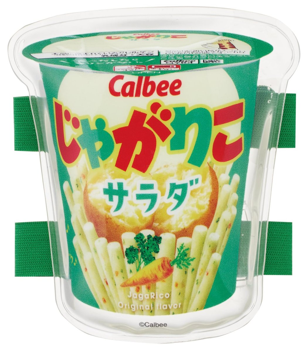 画像1: スケーター（Ｓｋａｔｅｒ） ベルト付 保冷剤 保冷材 お弁当 ランチベルト お菓子シリーズ じゃがりこ サラダ ＣＬＢＢ１?Ａ (1)