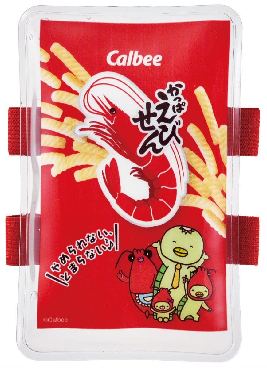画像1: スケーター（Ｓｋａｔｅｒ） 保冷剤 保冷材 ベルト付 お弁当 ランチベルト お菓子シリーズ かっぱえびせん ＣＬＢＢ１?Ａ (1)