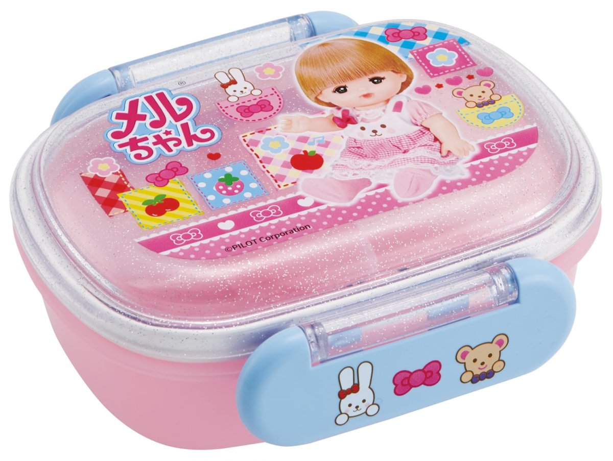 画像1: スケーター（Ｓｋａｔｅｒ） 子供用 お弁当 抗菌 １段 ランチ ボックス ふわっと盛れる ドーム型 ２７０ｍｌ 日本製 キッズ 食洗機対応 電子レンジ対応 メルちゃん 女の子 ＱＡＦ１ＡＧ?Ａ (1)