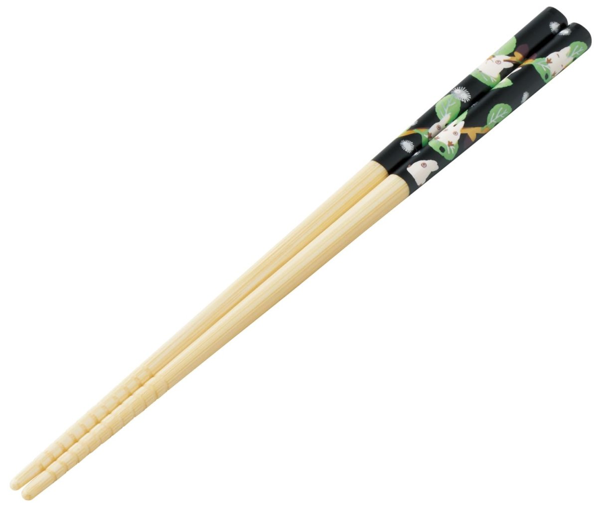 画像1: スケーター（Ｓｋａｔｅｒ） 箸 竹箸 ２１ｃｍ すべり止め加工 食洗機対応 日本製 ジブリ トトロ 小トトロ ＡＮＴ４Ｊ?Ａ (1)