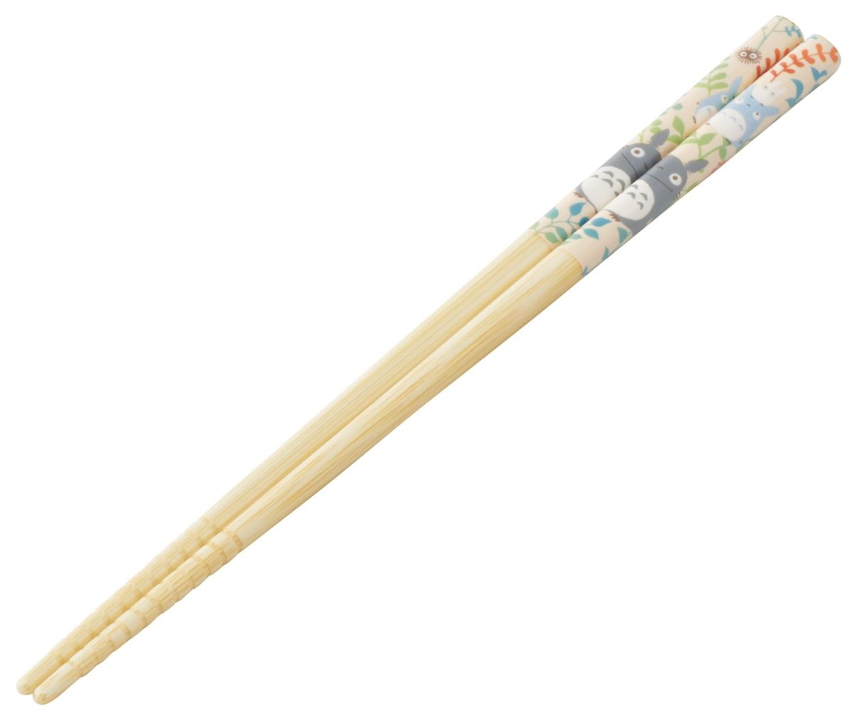画像1: スケーター（Ｓｋａｔｅｒ） 箸 竹箸 ２１ｃｍ すべり止め加工 食洗機対応 日本製 ジブリ トトロ ホワイト ＡＮＴ４Ｊ?Ａ (1)