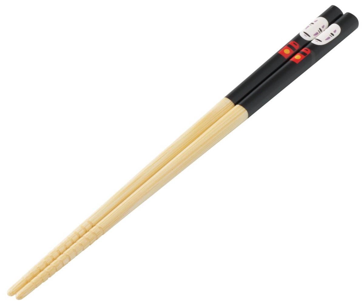 画像1: スケーター（Ｓｋａｔｅｒ） 箸 竹箸 ２１ｃｍ すべり止め加工 食洗機対応 日本製 千と千尋の神隠し カオナシ ２０ ＡＮＴ４Ｊ?Ａ (1)