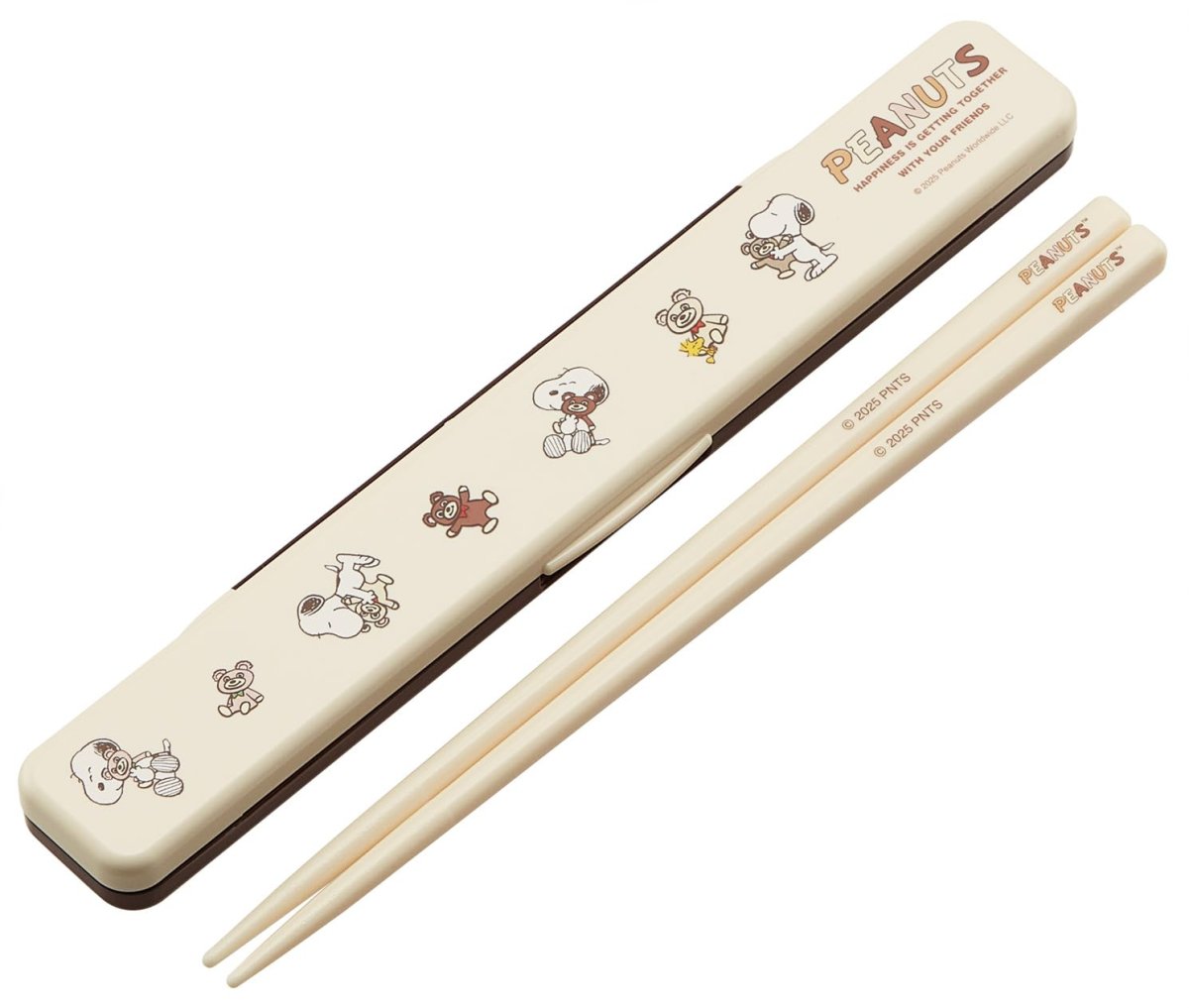 画像1: スケーター（Ｓｋａｔｅｒ） 箸 箸箱 セット １８ｃｍ 日本製 スヌーピー ＳＮＯＯＰＹ ａｎｄ ＢＥＡＲ ＡＢＣ３?Ａ (1)