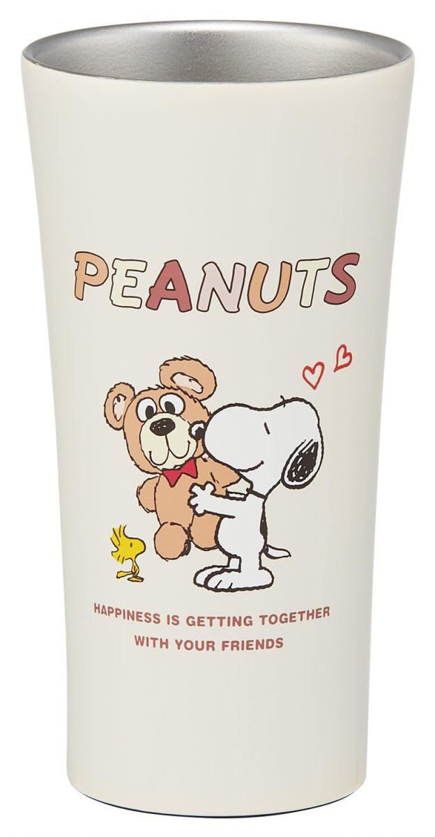 画像1: スケーター（Ｓｋａｔｅｒ） ステンレス タンブラー ４００ｍｌ 保温 保冷 スヌーピー ＳＮＯＯＰＹ ａｎｄ ＢＥＡＲ ＳＴＢ４Ｎ?Ａ (1)